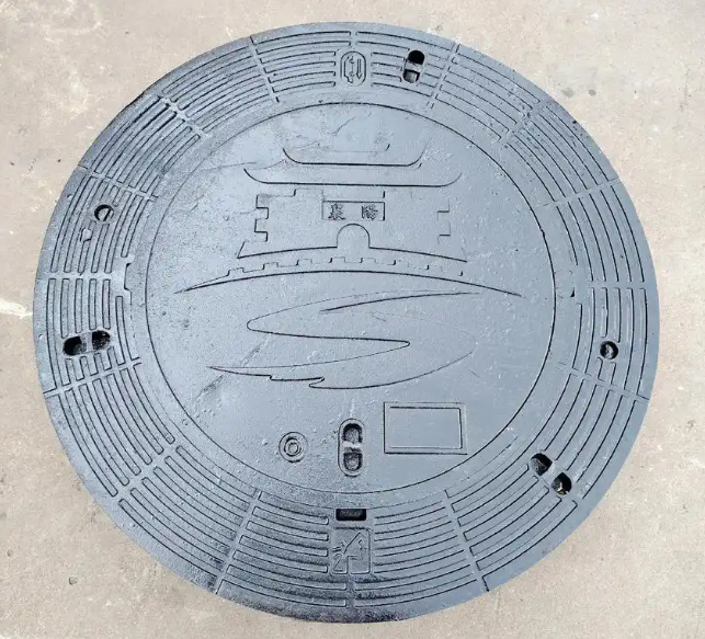 南皮球墨铸铁井盖定制款展示