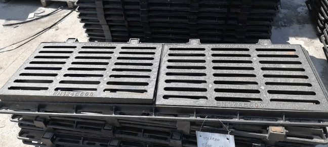 南皮球墨铸铁连体双篦展示