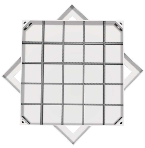 南皮不锈钢方井展示